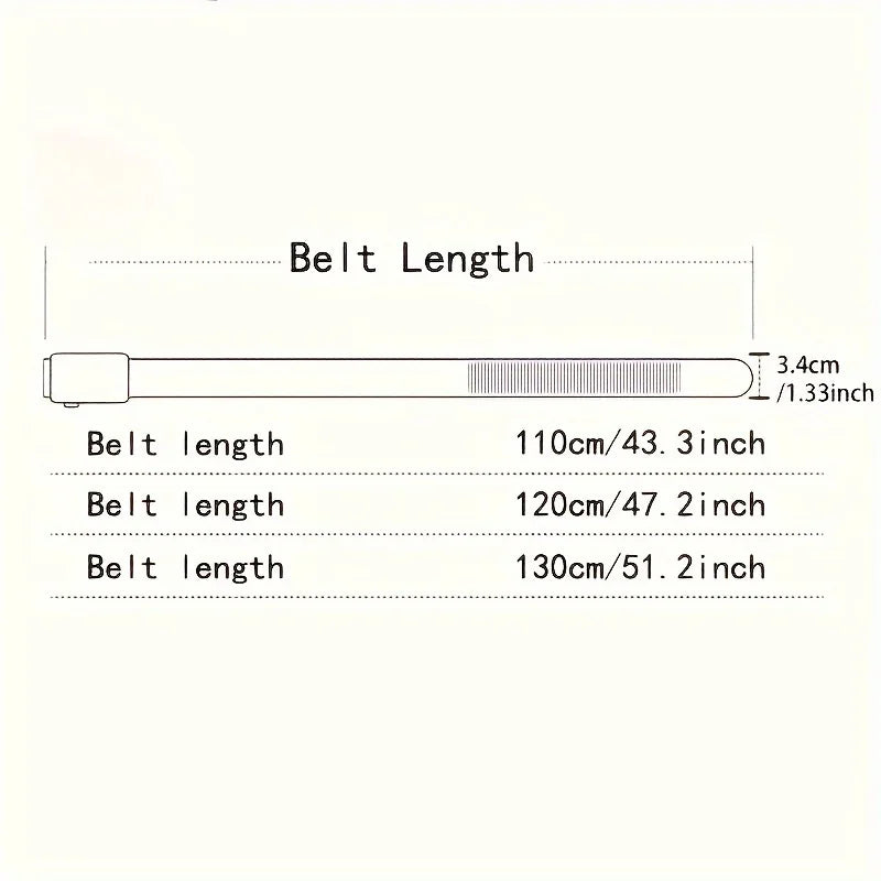 Men's automatic buckle belt leather brand premium belt