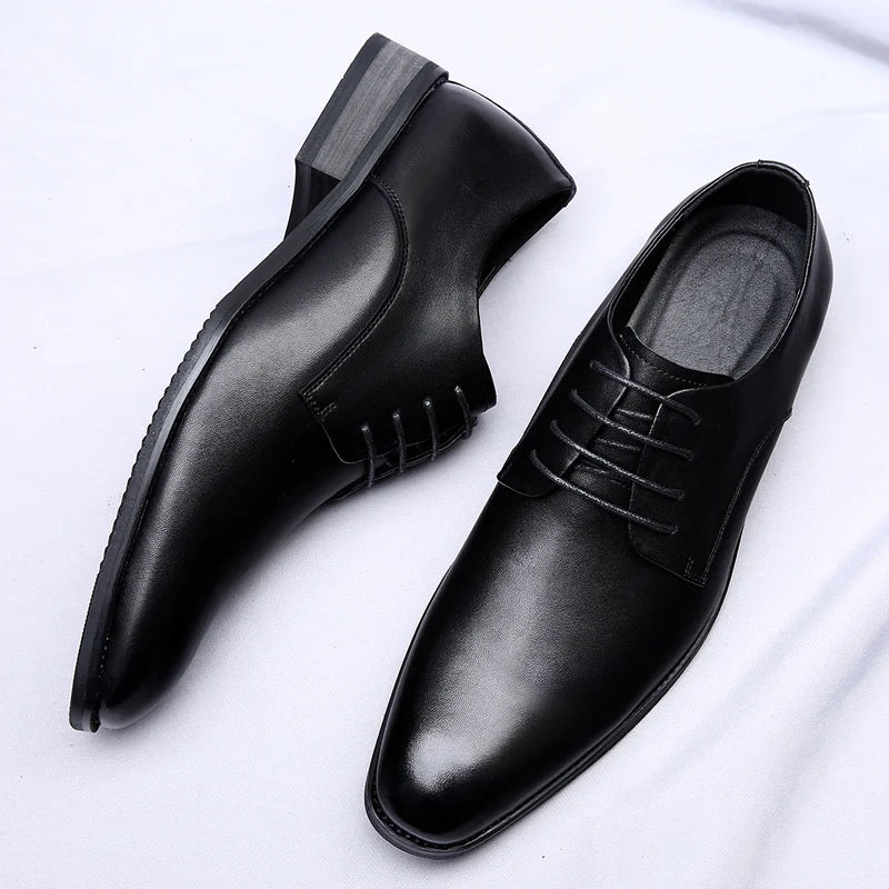 2024 Leather Shoes Breathable Business Ayakkab Men's Formal Moccasin Tennis Shoes Designer Fashion Wedding Shoes