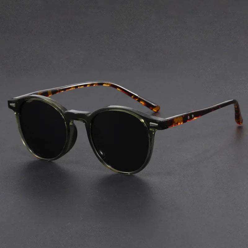 Retro TR90 Fashion Glasses Frame Men Fashion Shades Polygon Women Oval High Quality Travel Eyewear TR90