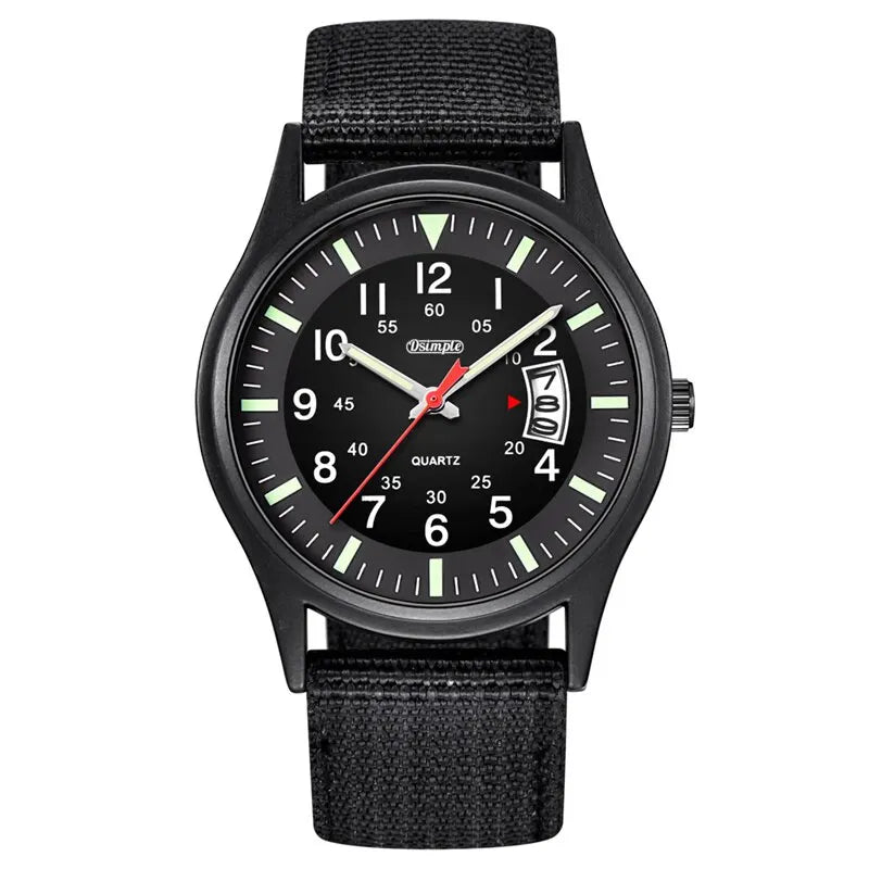 Reloj Hombre 2023 Fashion Mens Nylon Watches Luxury Men Army Military Quartz Watch Calendar Date Wristwatch Relogio Masculino
