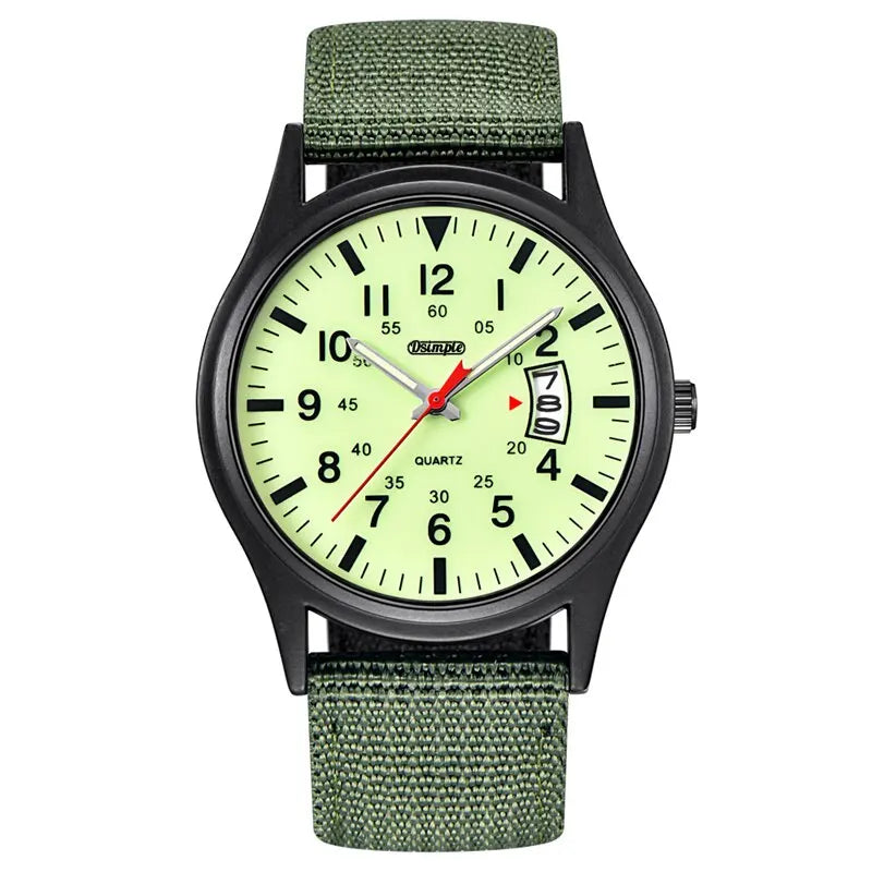 Reloj Hombre 2023 Fashion Mens Nylon Watches Luxury Men Army Military Quartz Watch Calendar Date Wristwatch Relogio Masculino