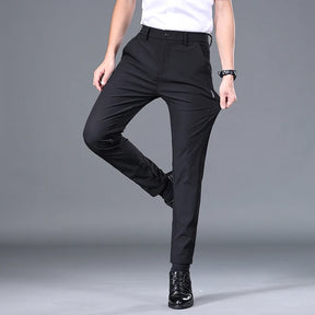 2025 Spring Summer Ultra-thin Men's Stretch Slim Straight Casual Pants High Quality Fashion Breathable Golf Sports Trousers