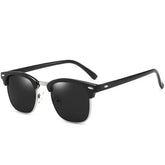 Classic UV Protection Summer Sunglasses for Men Oval Frame Driving Eyewear for Women