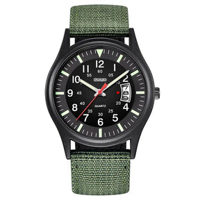 Reloj Hombre 2023 Fashion Mens Nylon Watches Luxury Men Army Military Quartz Watch Calendar Date Wristwatch Relogio Masculino
