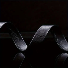 Men's belts High-quality material belt Metal automatic buckle Brand luxury design Men's business fashionable and versatile belt