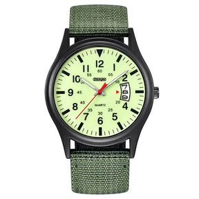 Reloj Hombre 2023 Fashion Mens Nylon Watches Luxury Men Army Military Quartz Watch Calendar Date Wristwatch Relogio Masculino