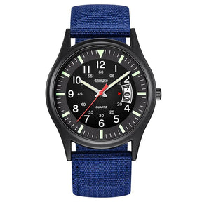 Reloj Hombre 2023 Fashion Mens Nylon Watches Luxury Men Army Military Quartz Watch Calendar Date Wristwatch Relogio Masculino