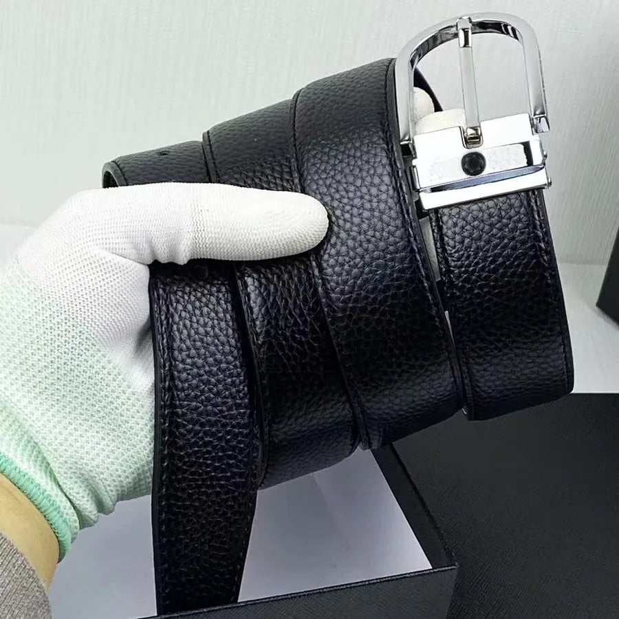 Fashion Men Belts MB Alloy Buckle Luxury Designer Waist Belts for Man Strap High Quality